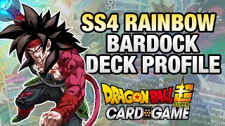 SS4 Rainbow Bardock Updated in 2023  Dragon Ball Super Card Game [upl. by Shanna]