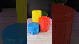 Canister Set  JamesThePrinter  3D Printing Ideas [upl. by Nivk]