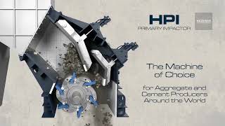 HAZEMAG  Primary Impact Crusher  HPI [upl. by Bartolemo108]