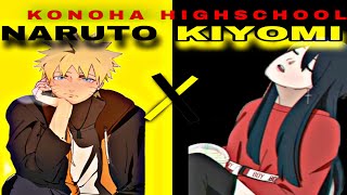 KonohaHigh Naruto X Kiyomi Pt1 Texting Story Hinata Cheats [upl. by Liek]