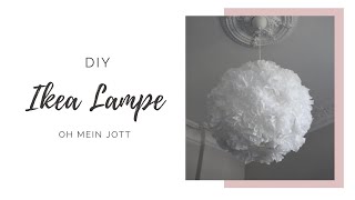 DIY Deckenlampe  Lampenschirm für dein Zuhause  Cooler Lampenhack [upl. by Kelci]