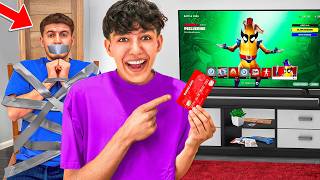 Little Brother Stole My Credit Card To Buy NEW Season 4 Battle Pass In Fortnite [upl. by Bunce558]