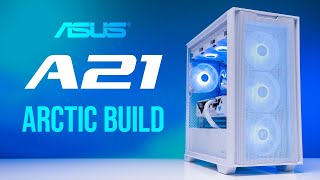 Stunning Small and Powerful ASUS A21 PC Build [upl. by Atined]