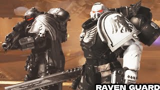 RAVEN GUARD SQUAD 3 Space Marines vs TYRANID ARMY  Warhammer 40k Space Marine 2 [upl. by Blanding]