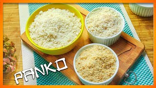 COMO FAZER FARINHA PANKO  SOMENTE 1 INGREDIENTE 😲 [upl. by Anoirb28]