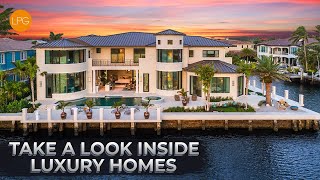 TAKE A LOOK INSIDE SOME OF THE BEST HOMES AND MANSIONS IN THE USA  3 HOUR TOUR OF REAL ESTATE [upl. by Pennington]