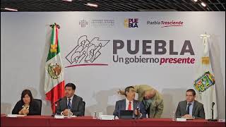 Hay gobernabilidad y paz social en Puebla así lo aseguró el titular de Segob Javier Aquino [upl. by Terrel]