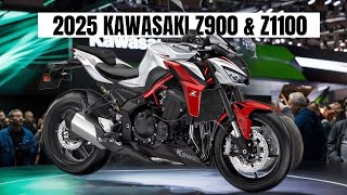 2025 KAWASAKI Z900 amp Z1100 UNVEILED [upl. by Dnartreb]