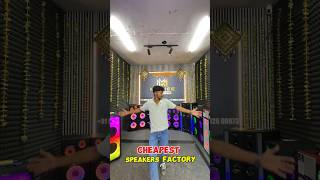 Wholesale Speakers Factory In Delhi😍🔥shorts shortspeakersspeackersfactoryjblsony [upl. by Ainos]