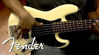 Fender Modern Player Jazz Bass V Demo  Fender [upl. by Ettolrahc]