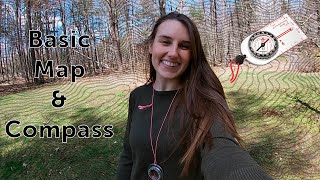 How I Use a Map amp Compass to Navigate Off Trail  The Basics [upl. by Fennelly139]