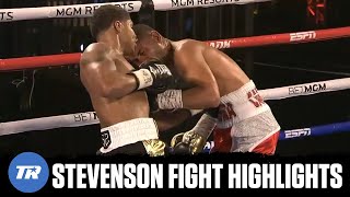 Shakur Stevenson punishes Caraballo finishes him in the 6th round  FULL FIGHT HIGHLIGHTS [upl. by Winny727]