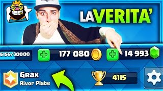 BECCATO GRAX con 14000 GEMME  GEMMING Clash Royale [upl. by Gwen295]