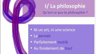 Cours de Philo  La Philosophie p1 [upl. by Tremml]