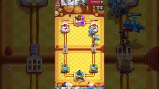 Golem OP push 🔥shorts clashroyale ClashShorts [upl. by Nylaroc]