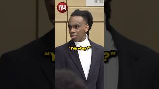 YNW Melly tries to calm down his mom during his trial 👀 [upl. by Amsab]