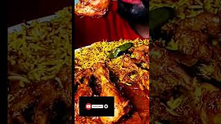 Eating chicken 🍗 biryani 🍗legs food viralvideos short [upl. by Quick]