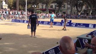 Dylan ROCHER vs Claudy WEIBEL  finale du tir de précision Ile Rousse 2013 [upl. by Lodi]