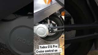 香港電單車 Shorts “Yadea C1S Pro 定速￼模式 🏍” [upl. by Ger]