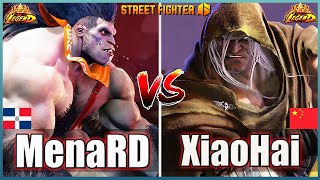 Street Fighter 6 🔥MenaRD BLANKA 1 Vs XiaoHai M Bison 🔥Best Room Match🔥FightingGameWorldX [upl. by Liddy]