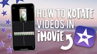 How to Rotate a Video in iMovie on iPhone [upl. by Ahsieket]