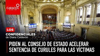 Piden al Consejo de Estado acelerar sentencia de curules para las víctimas  Caracol Radio [upl. by Enidualc]