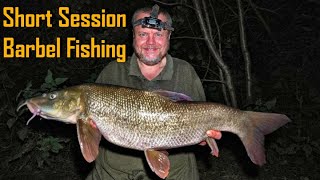 Barbel fishing  Short Session  Small River Fishing Video 263 [upl. by Winnah]