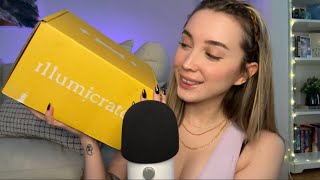 ASMR Cozy Illumicrate Book Box Unboxing 📚 November 2024 [upl. by Sirraj783]