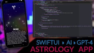 Astrology Horoscope App  SwiftUI iOS 17  Affirmation Widget  Part 9 [upl. by Aenil]