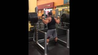 Mark Erpelding 705 lb squat New PR Pro Bodybuilder Powerlifter [upl. by Oak]