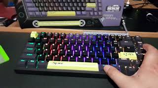 Onikuma G52 82 Key Mechanical Keyboard [upl. by Sheaff]