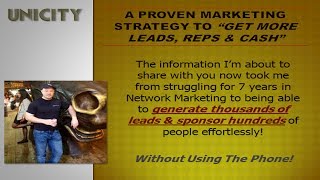 Unicity Network  The Ultimate Way To Get More Leads Reps amp Sales [upl. by Nestor]