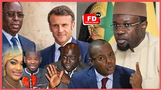 Urgent🛑Macky quitte Macron et défie Sonko à DakarMadiambal convoqué avecMame Mbaye Niang saisit [upl. by Alihet]