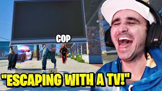 Summit1g Reacts to HILARIOUS GTA RP Clips on ProdigyRP [upl. by Rockefeller]