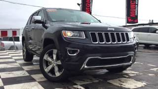 2016 JEEP GRAND CHEROKEE LIMITED  NAVIGATION  BACKUP CAMERA SUV [upl. by Ihcelek8]