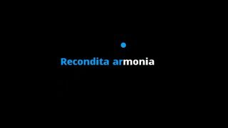 Puccini Recondita Armonia Tosca  Karaoke with Lyrics for Tenor  Instrumental [upl. by Naahs609]