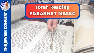 PARASHAT NASSO  Weekly Torah Reading in Hebrew amp English Translation  TORAH STUDY [upl. by Enelie553]