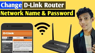 How to Change Dlink Router Password  Change Dlink Network Name  DLink Password kaise Change kare [upl. by Hailat]