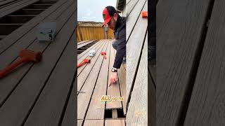 How To Remove A Trex DeckBoard in less than 10 Minutes💪🏻 [upl. by Vachel]