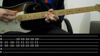 RHCP  Hump de bump lesson w tabs [upl. by Hollinger]