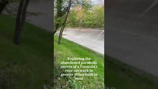 Exploring the Abandoned Parabolic Curves of a Formula 1 Race Track in Italy [upl. by Risa]