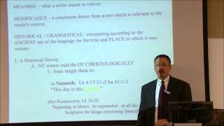 Dr Gaylen Leverett  Hermeneutics and Inerrancy [upl. by Calypso538]