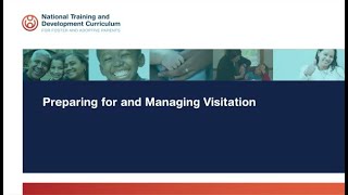 NTDC RightTime Training – Preparing for and Managing Visitation [upl. by Allimac]