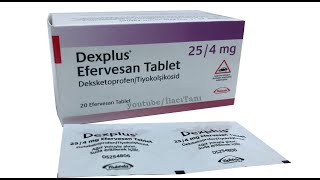 DEXPLUS DeksketoprofenTiyokolşikosid Nedir Niçin Kullanılır Nasıl Kullanılır [upl. by Telocin]