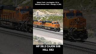 BNSF 6422 EB ZLACNYC Hobart Yard Los Angeles CA to Ashland Avenue Yard Chicago IL NS 582024 [upl. by Hinckley]