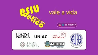 4º Festival de Arte Contemporânea Beagá Psiu Poético vale a vida Sarau Virtual de Abertura [upl. by Anissa]