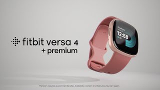 Introducing Fitbit Versa 4 [upl. by Hogen697]