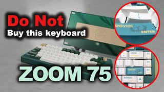 【keyboard Live】千萬別買這把鍵盤、繼Zoom65之後又一批歪鍵！Zoom75 ｜Stabilizer tuning｜鑄母75組裝｜客製化套件組裝｜衛星軸調｜Meletrix [upl. by Aynotan452]