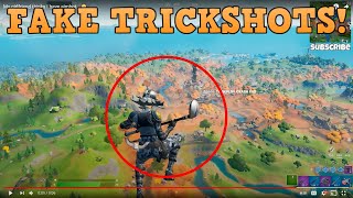 Meet Ribba the FAKE Trickshotter in Fortnite [upl. by Akedijn]