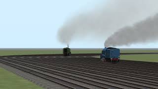 Train Simulator Flying Scotsman VS Mallard [upl. by Julienne]